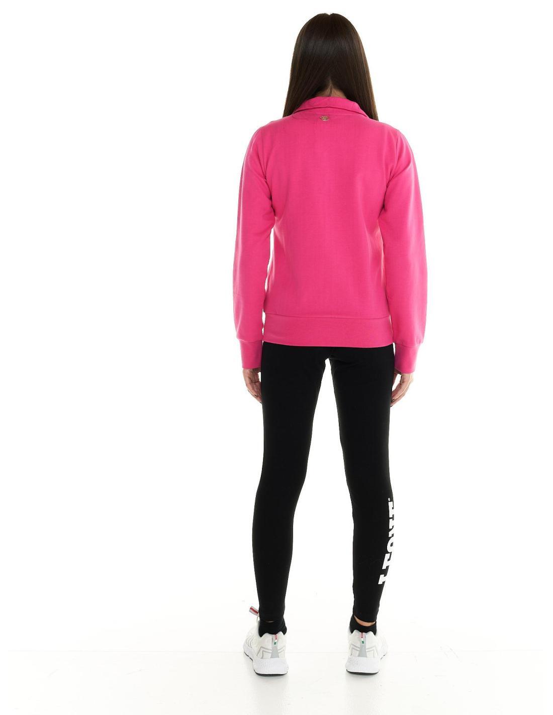 Sweatshirt met ritssluiting en hoge kraag voor dames Leone Basic 4/6