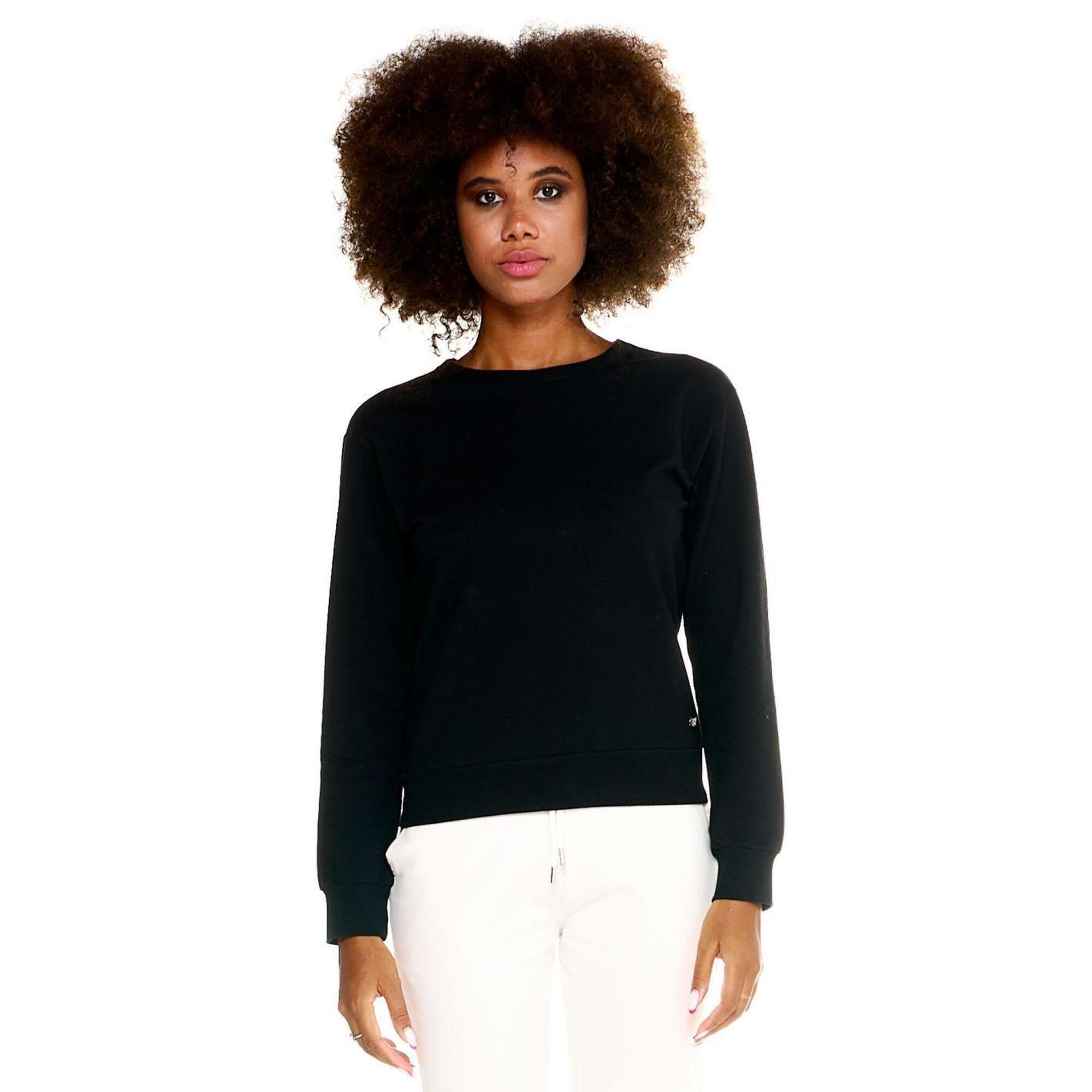 Leone 1947 Apparel - Pull Col Rond Leone Pour Femme Leone Basic - Sweat-shirt - Noir - 36 Xs - Decathlon