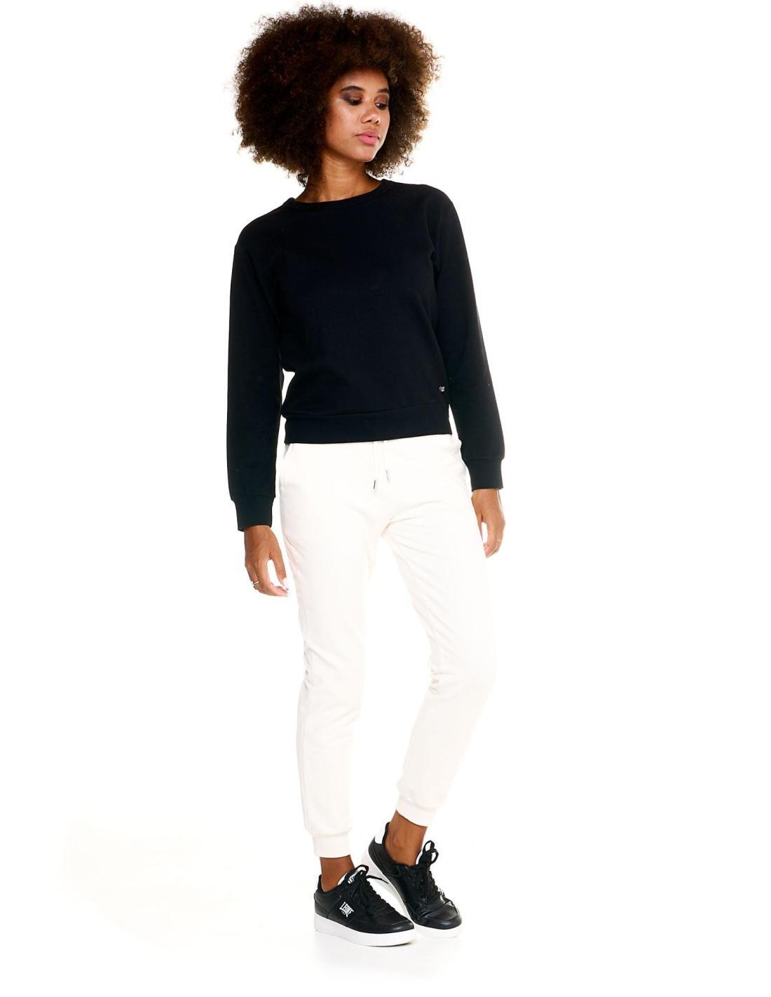 Puul op sweatshirt met ronde hals voor dames Leone Basic 3/7
