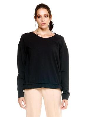 Felpa girocollo Leone donna Leisure