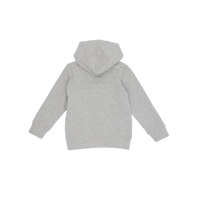 Sudadera con capucha para niñas Leone Super Gris