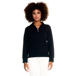 Sweatshirt met ritssluiting en hoge kraag voor dames Leone Basic