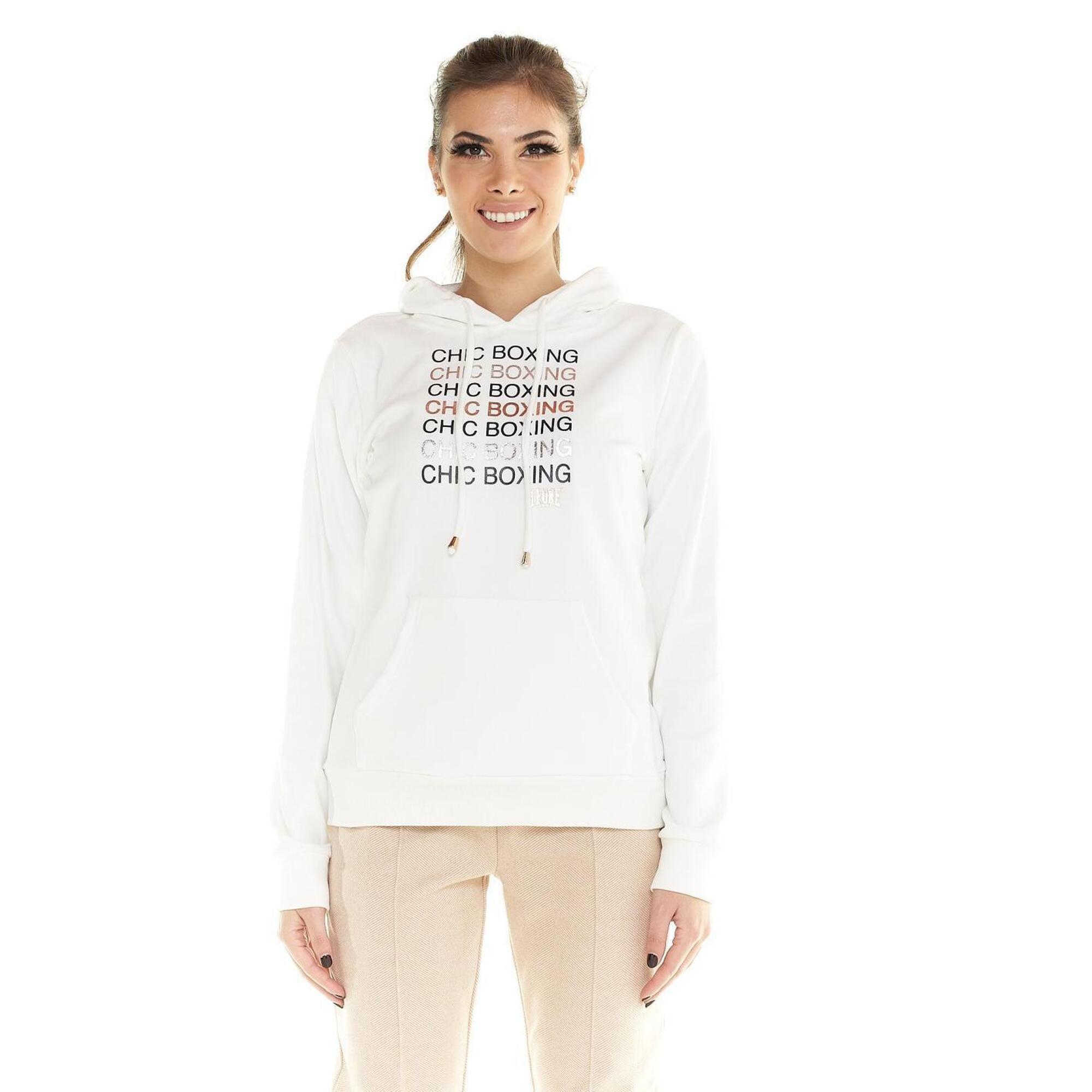 Damska bluza z kapturem Leone Winter Chic Boxing