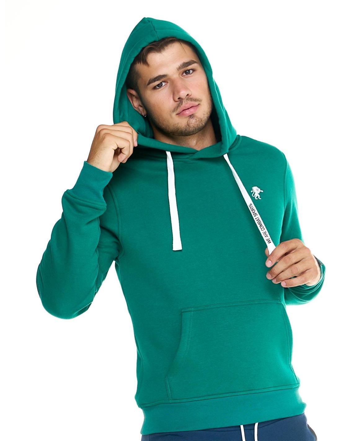 Felpa con cappuccio Leone uomo Soft Basic 5/6