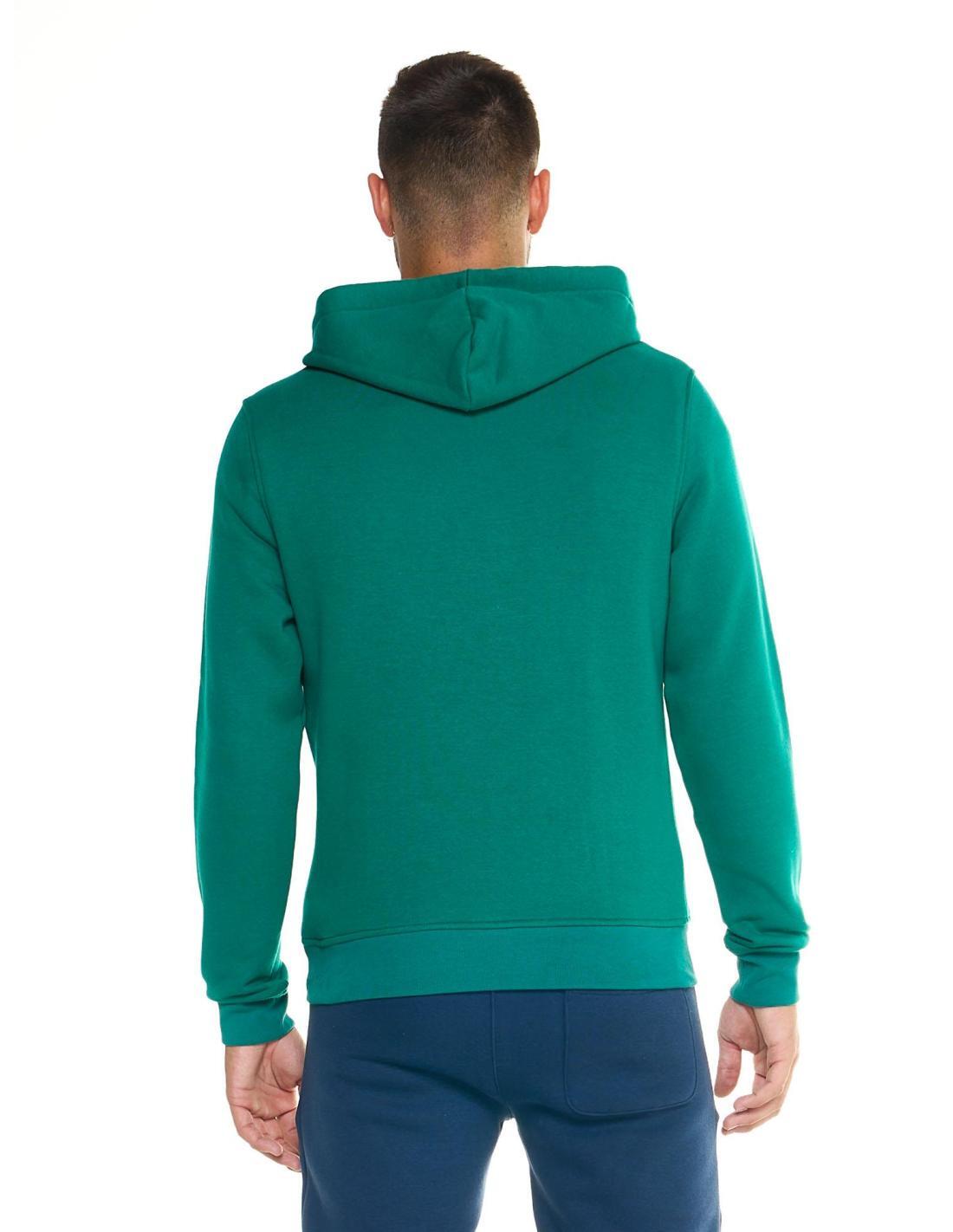Felpa con cappuccio Leone uomo Soft Basic 4/6