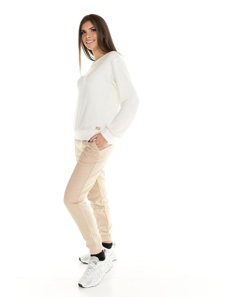 Damska bluza z okrągłym dekoltem Winter Chic Boxing Leone