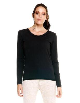 T-shirt Leone donna con maniche lunghe Leisure