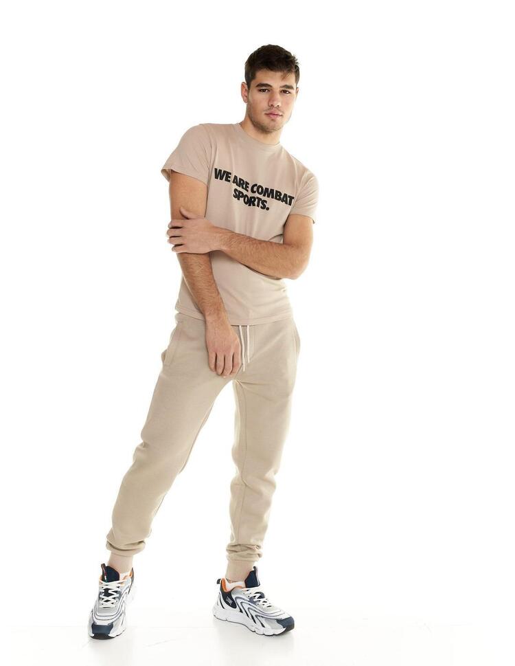 Męski T-shirt Leone z krótkim rękawem typu Urban