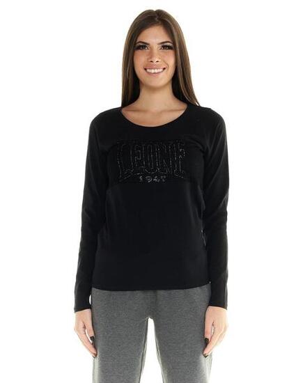 T-shirt Leone donna con maniche lunghe Scooter