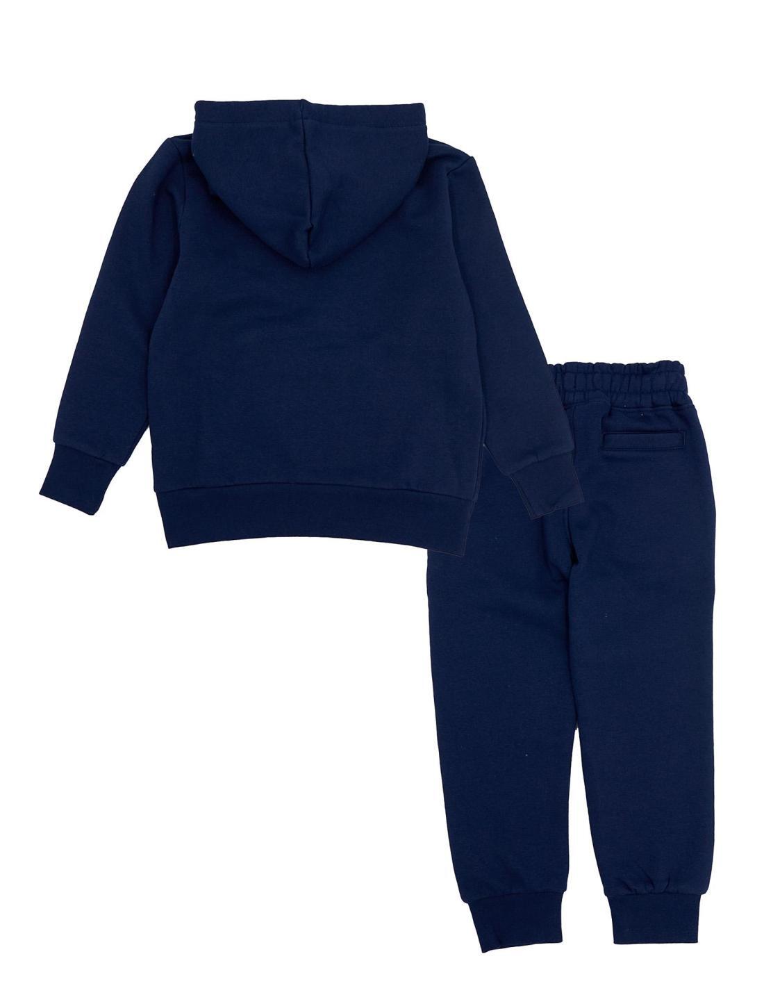 Chándal con capucha para niño Leone Grey Boy 2/3