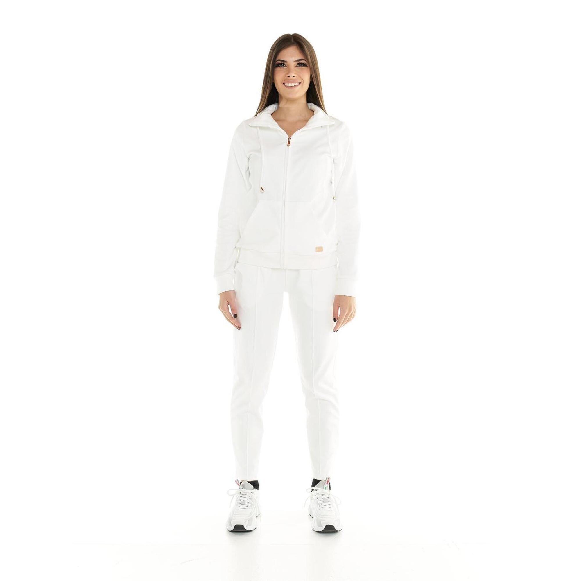 Leone 1947 Apparel - Survêtement Femme Zippé Leone Winter Chic Boxing - Survêtement - Blanc - 48 Xl - Decathlon