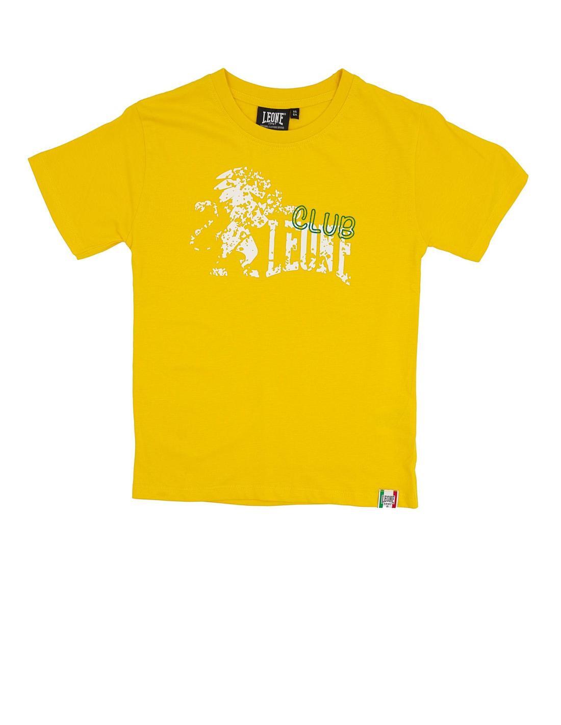 LEONE 1947 APPAREL Kinder-Leone-T-Shirt mit kurzen Ärmeln College