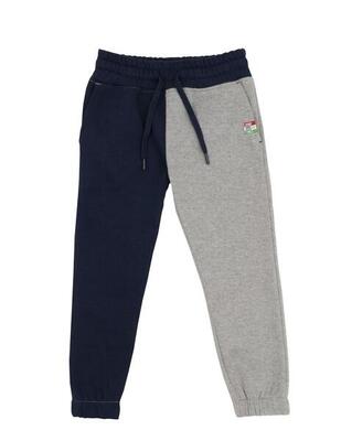 Pantaloni da tuta Leone bambino a tre colori Grey Boy