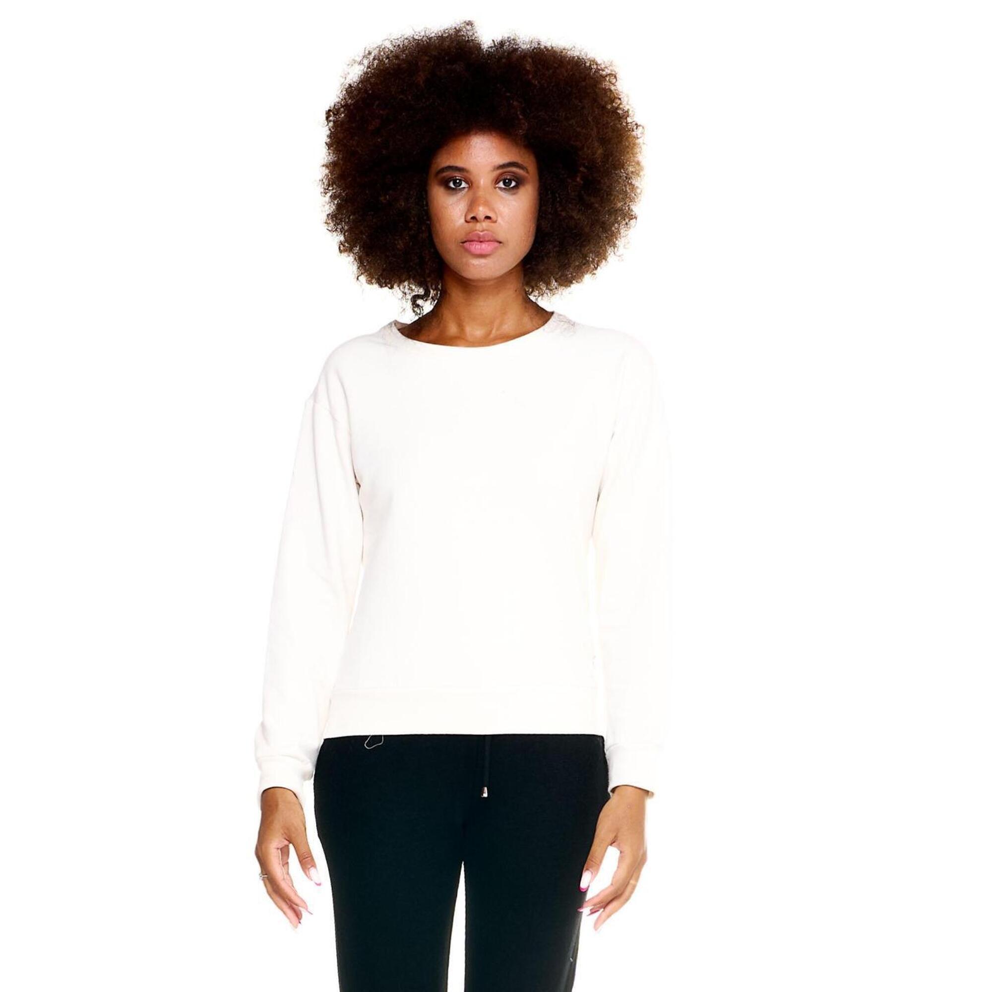 Leone 1947 Apparel - Pull Col Rond Leone Pour Femme Leone Basic - Sweat-shirt - Blanc - 52 2xl - Decathlon
