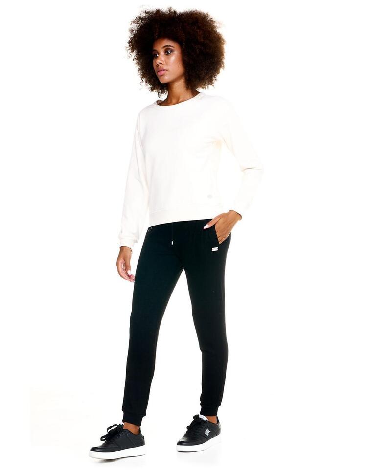Damski sweter Leone Basic z okrągłym dekoltem