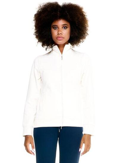 Felpa Leone donna full zip Basic