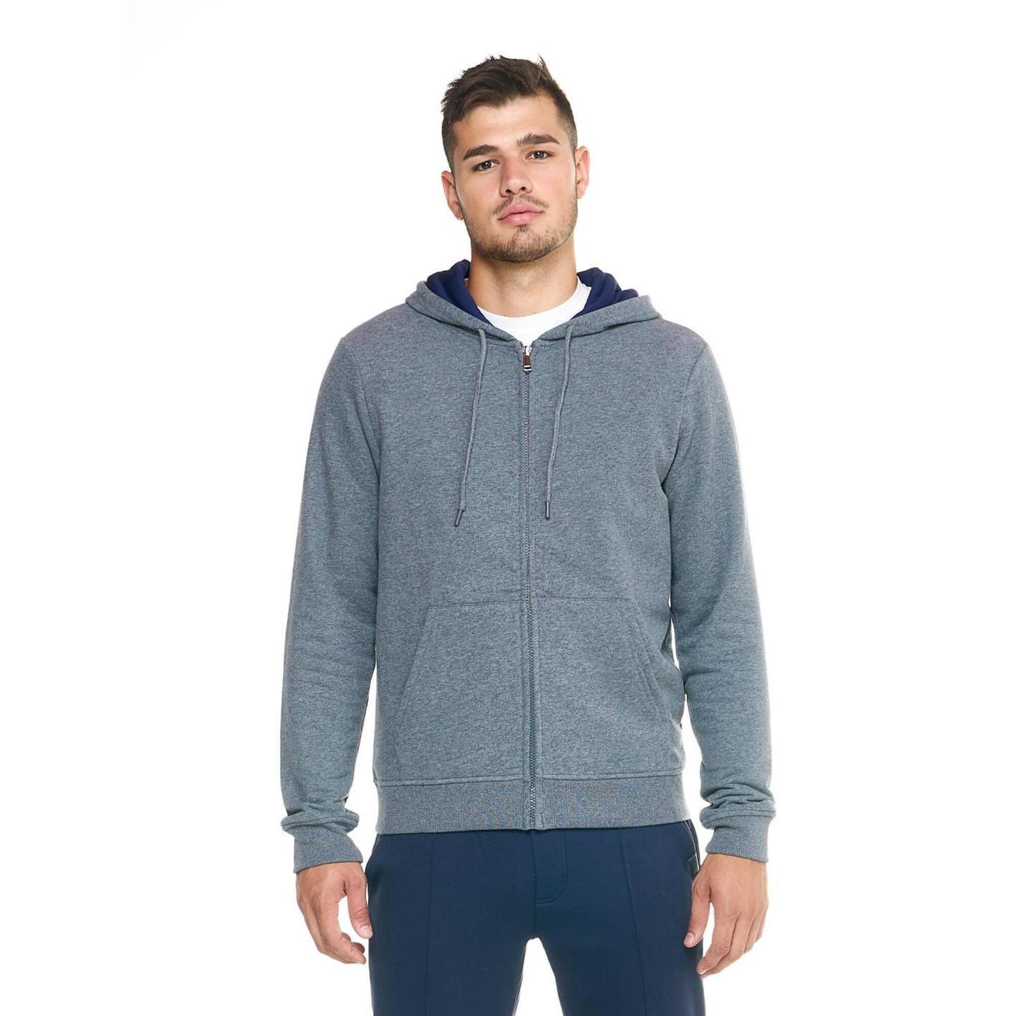 Leone 1947 Apparel - Sweat-shirt Homme Avec Capuche Et Zip Intégral Leone Lifestyle - Sweat-shirt - Gris - 52 2xl - Decathlon