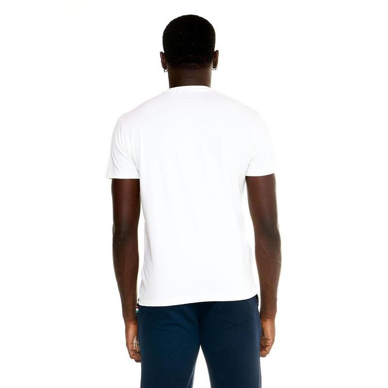 Camiseta elástica masculina Leone com mangas curtas básicas