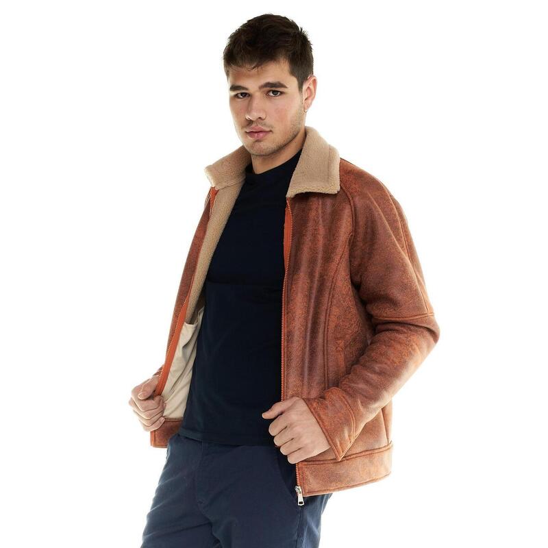 Chaqueta sherpa de hombre Leone Shades