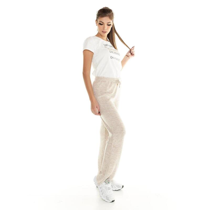 Pantalones deportivos de pierna ancha para mujer Leone Winter Chic Boxing