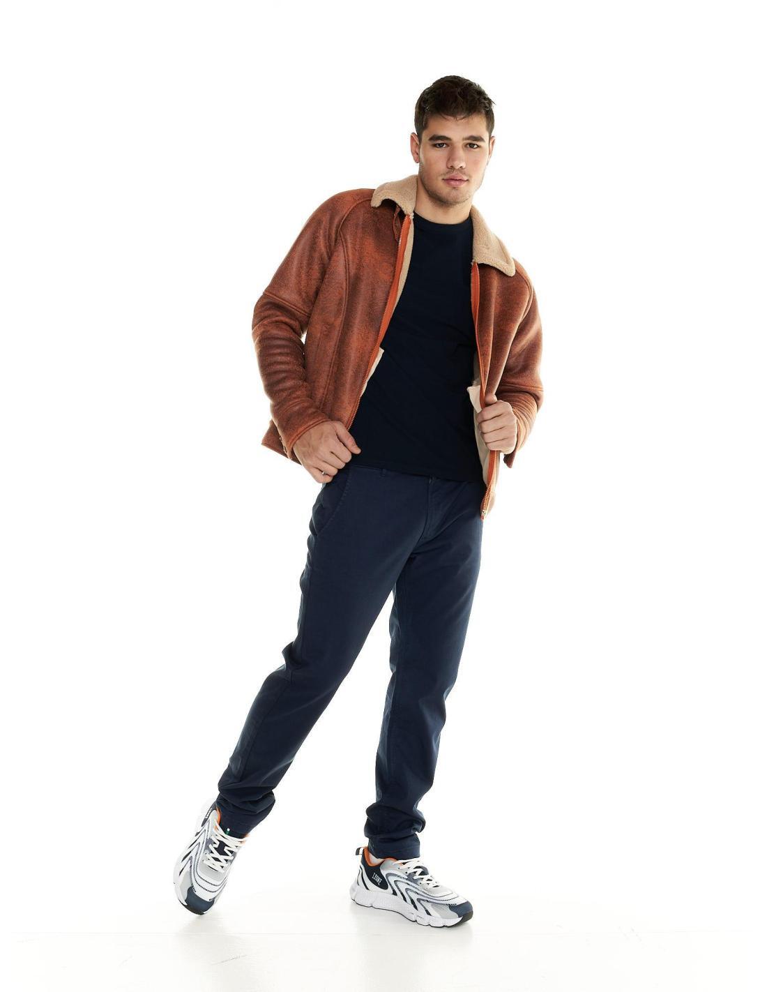 Chaqueta sherpa de hombre Leone Shades 2/6