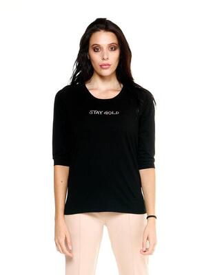 T-shirt Leone donna con maniche 3/4 Winter Chic Boxing
