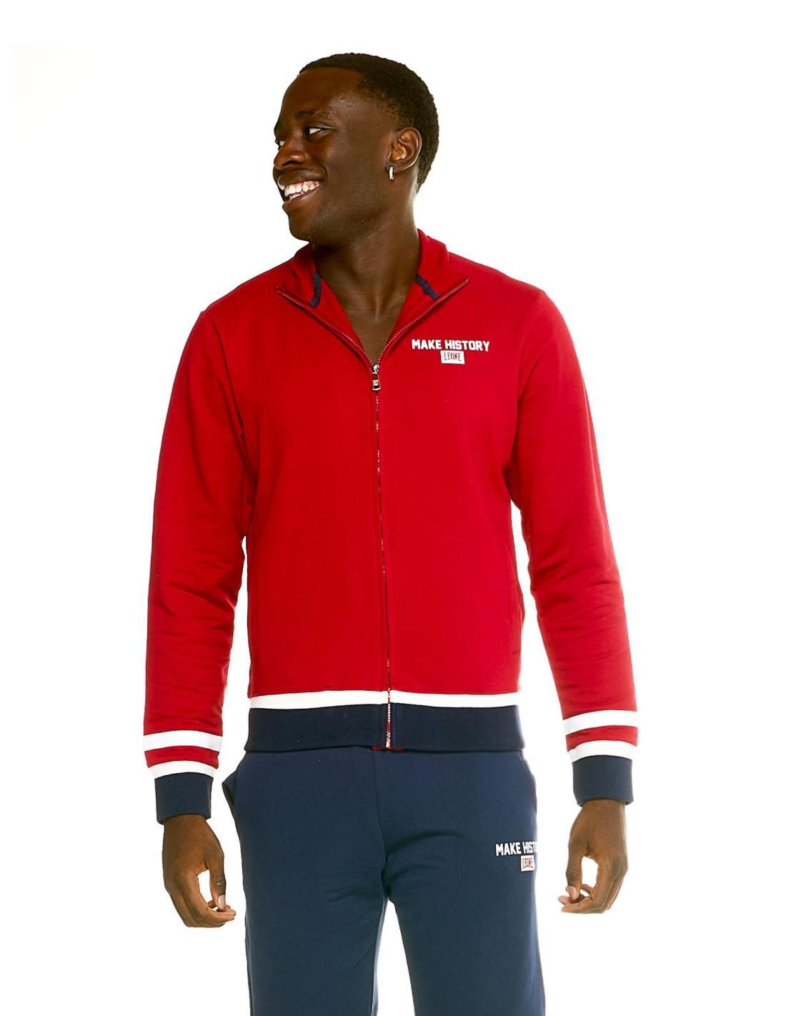 Chándal de hombre con cremallera Leone Retro 2/6