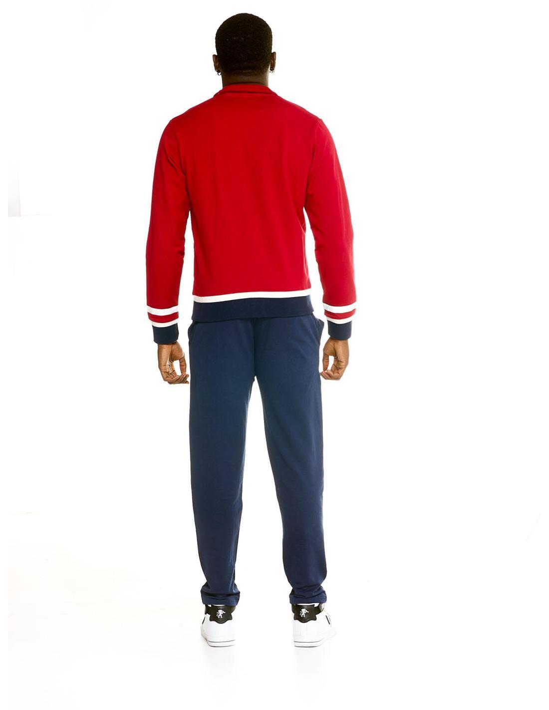 Chándal de hombre con cremallera Leone Retro 4/6