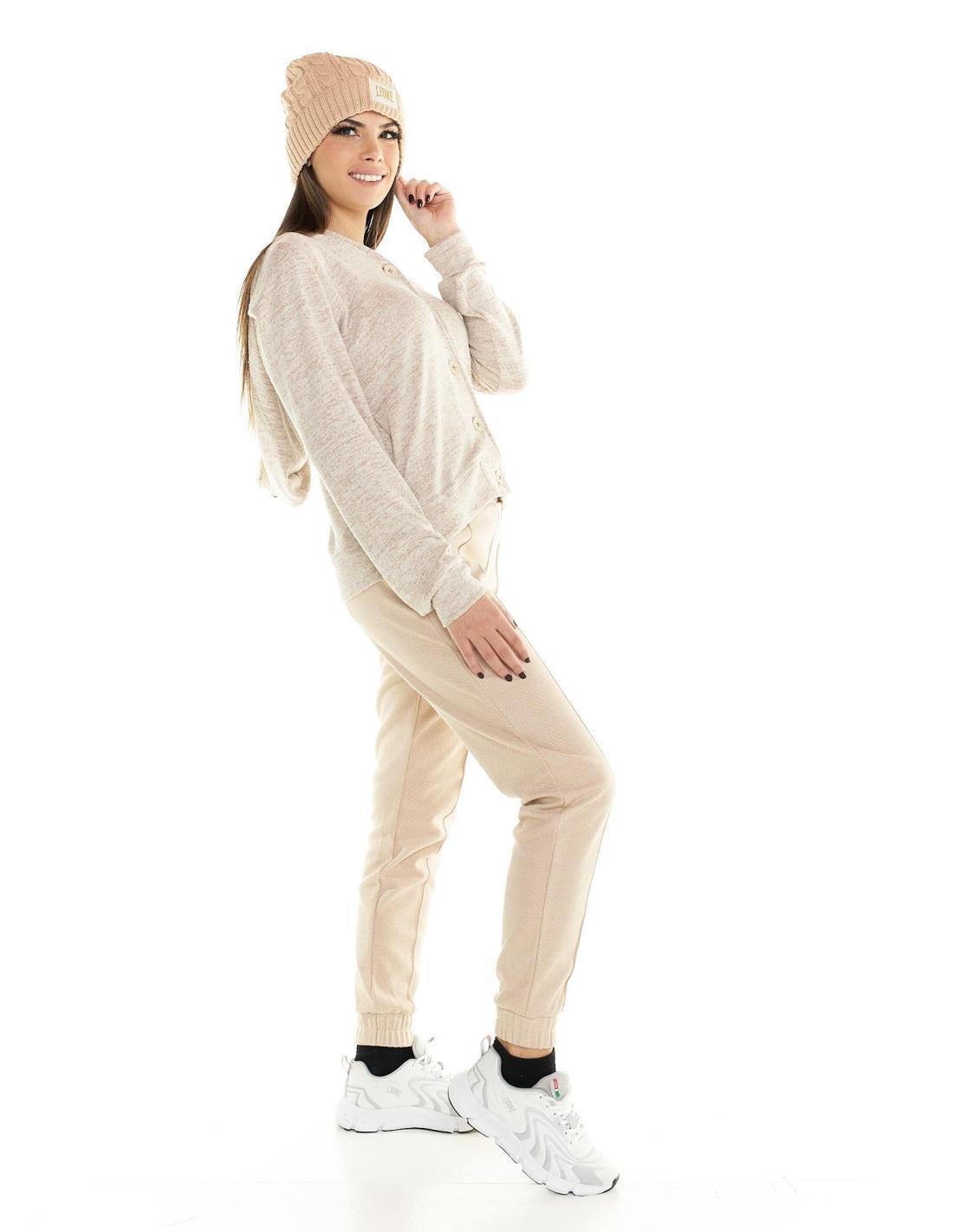 Sweat-shirt à capuche pour femme avec boutons Leone Winter Chic Boxing 2/6