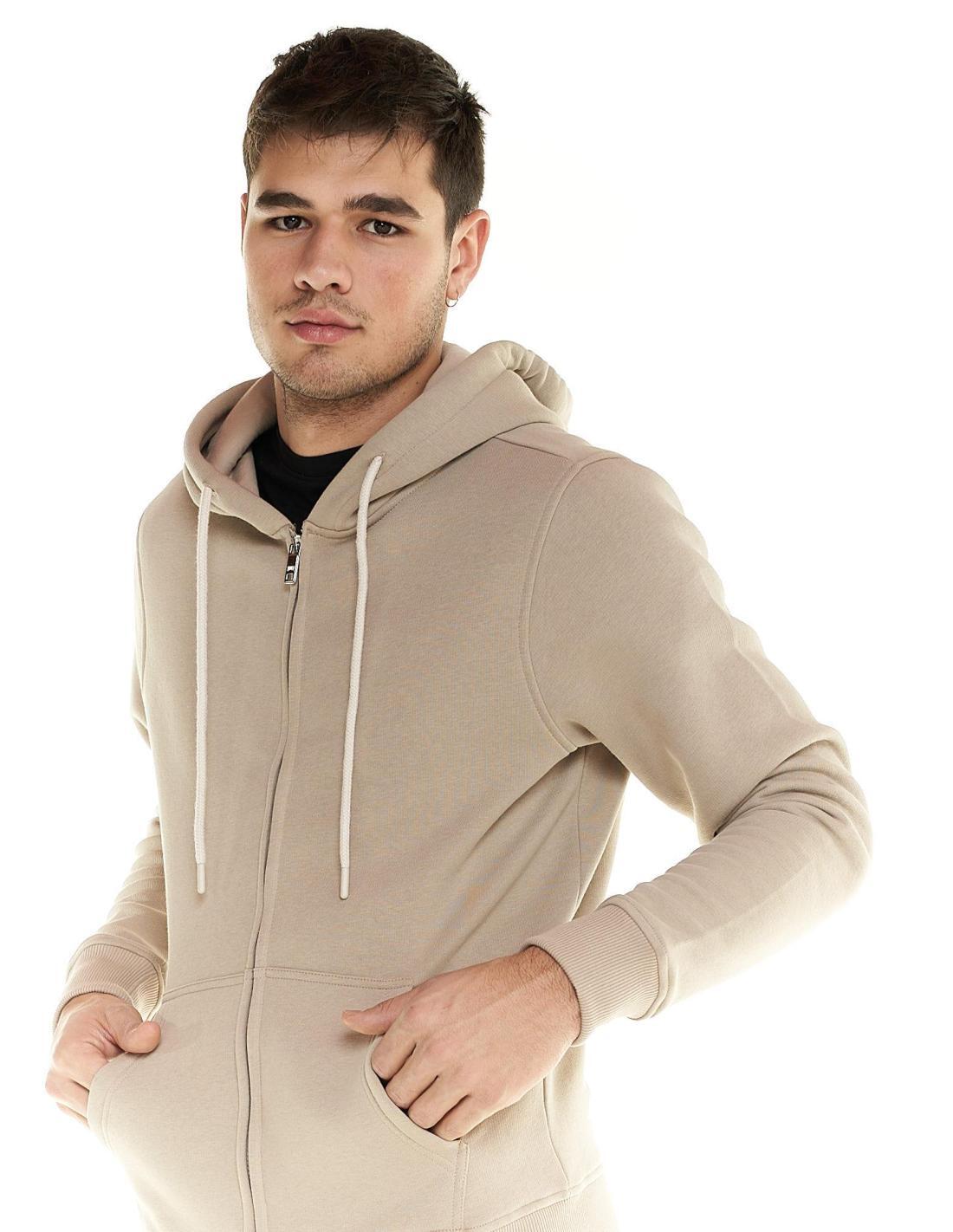 Sudadera de hombre con capucha y cremallera Leone Urban 3/6