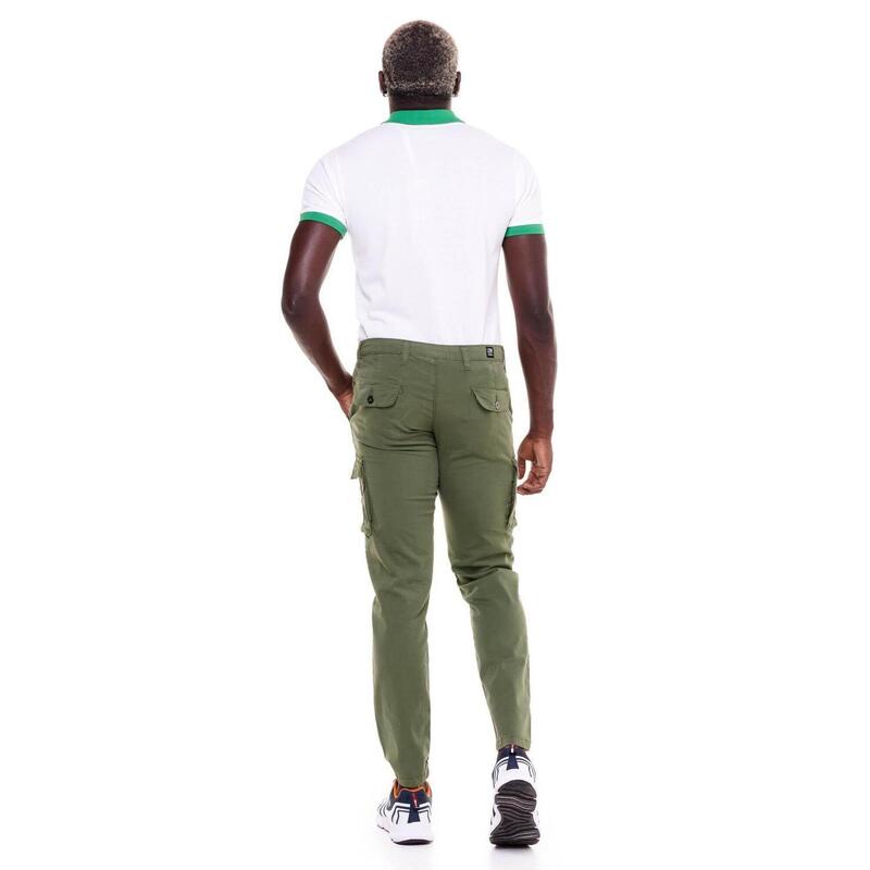 Calça cargo masculina Earth Tones