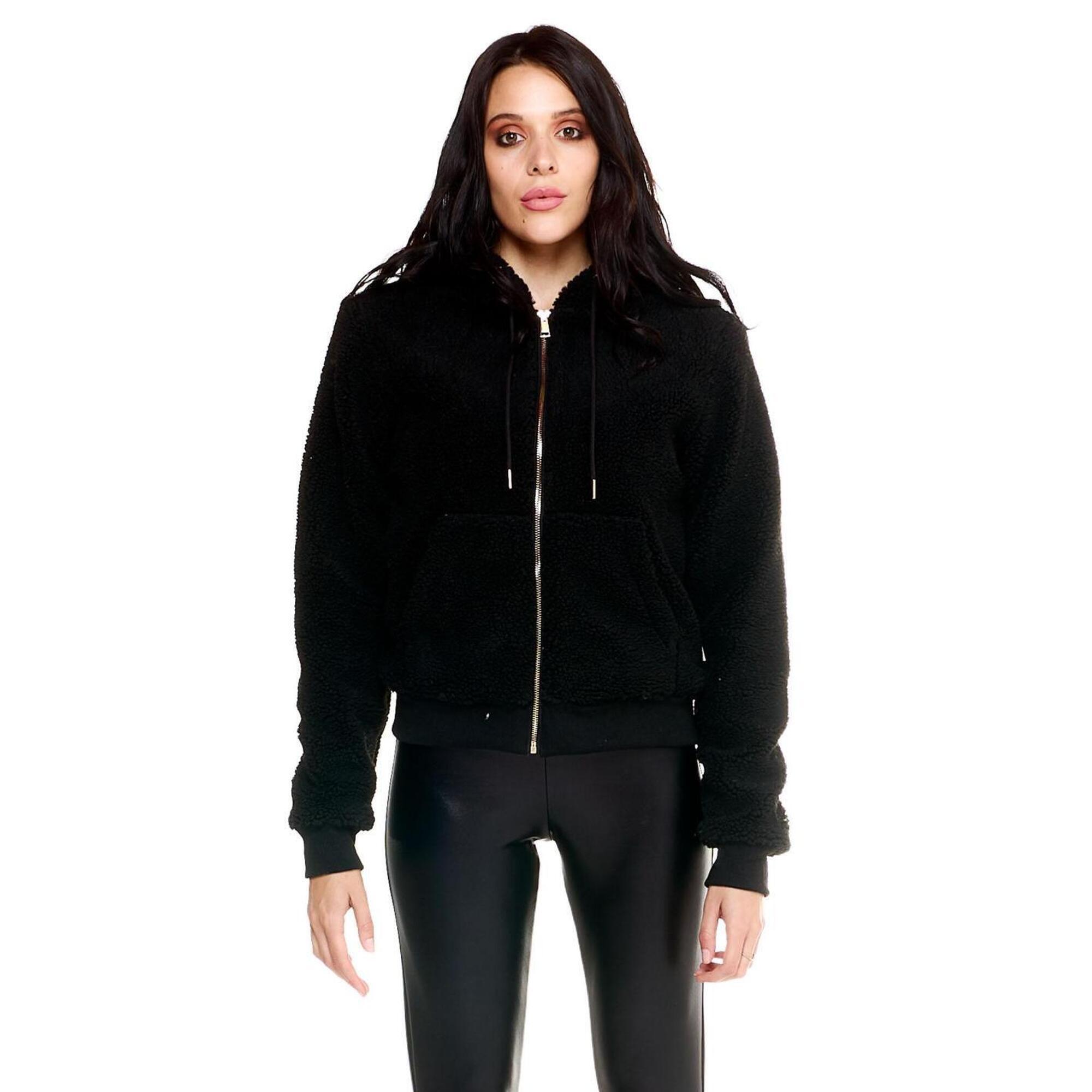 Leone 1947 Apparel - Sherpa Femme Leone Winter Chic Boxing - Veste - Noir - Decathlon