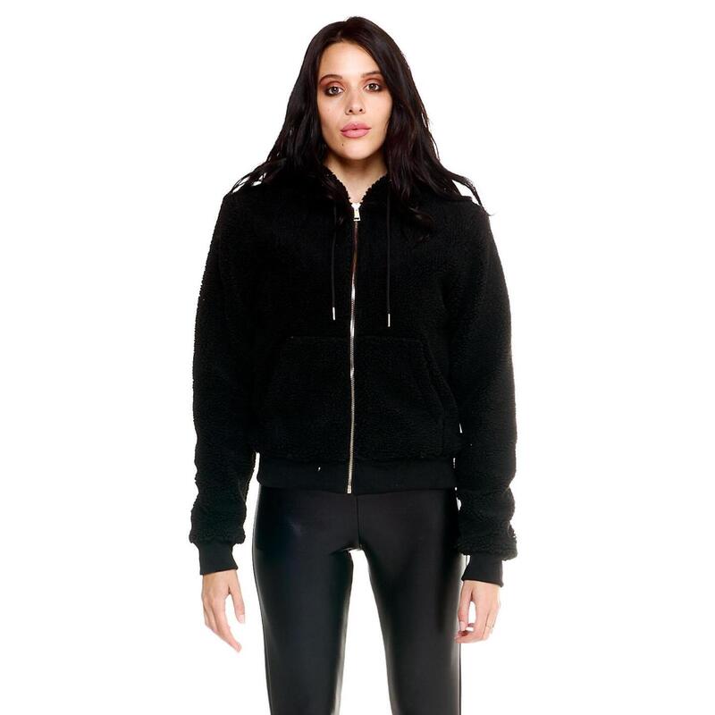 Sherpa-jasje voor dames Winter Chic Boxing