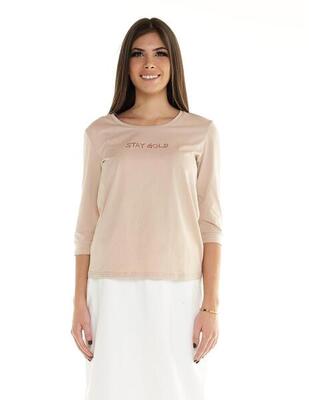 T-shirt Leone donna con maniche 3/4 Winter Chic Boxing