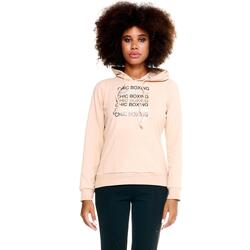 Sweatshirt met capuchon voor dames Winter Chic Boxing