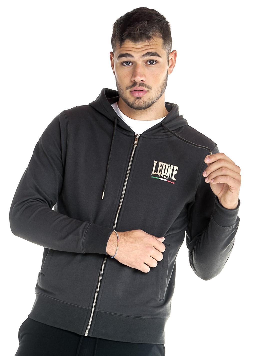 Fato de treino masculino com zíper completo Leone Winter Gold 5/6