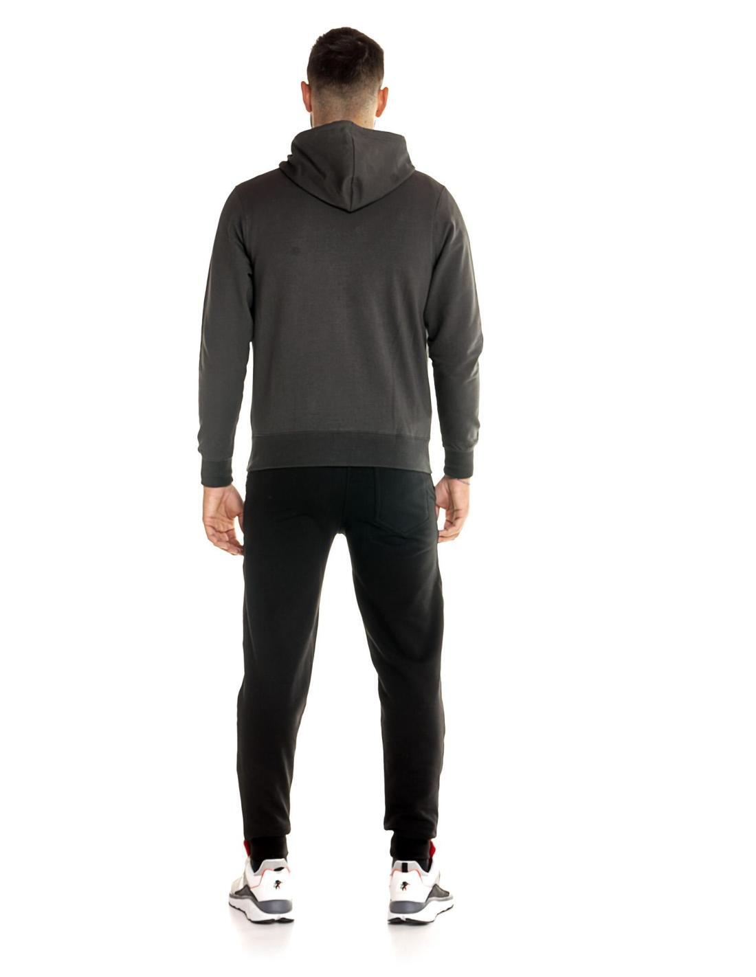 Fato de treino masculino com zíper completo Leone Winter Gold 4/6