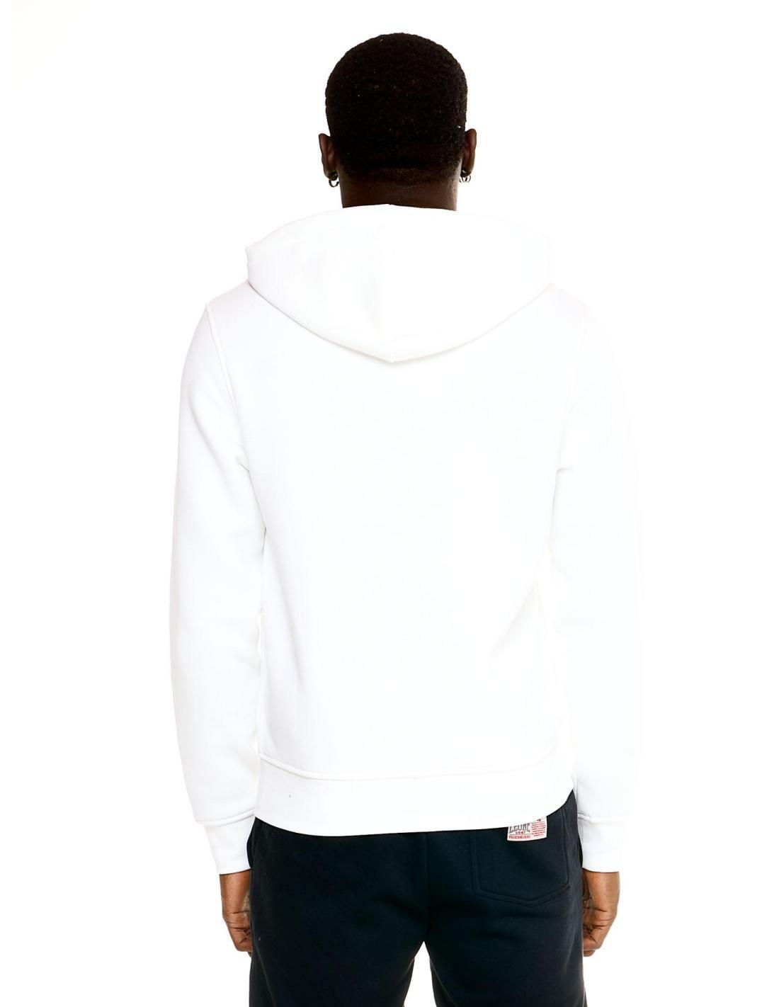 Felpa con cappuccio Leone uomo con zip intera Soft Basic 4/6