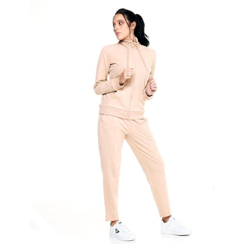 Fato de boxe feminino Leone com zíper completo e inverno chique