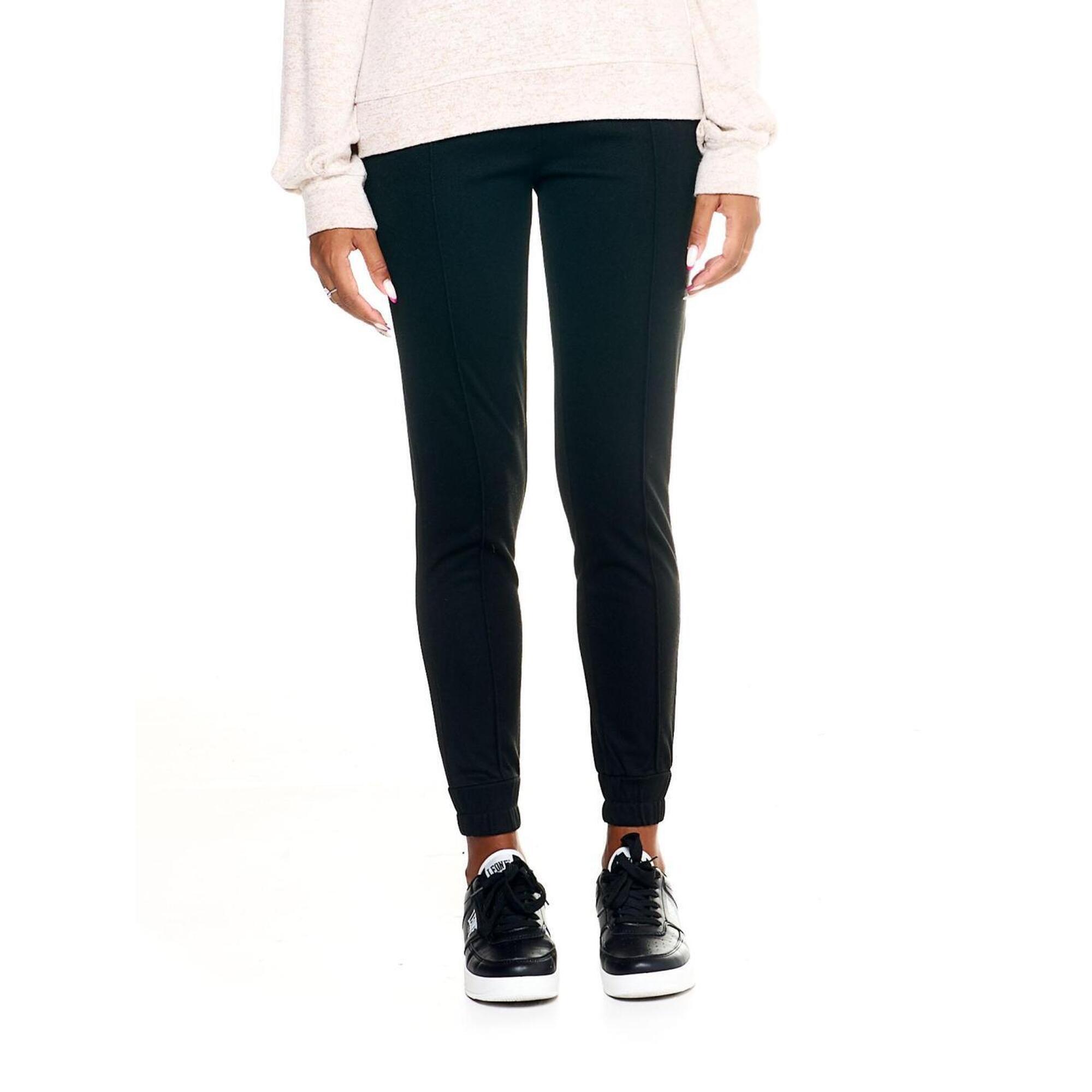 Damskie spodnie Leone z mankietem Winter Chic Boxing