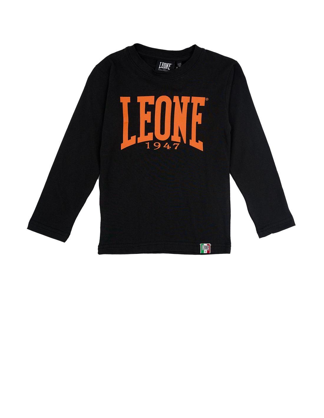 T-shirt Leone bambino con maniche lunghe Basic |  Leone 1947 Apparel