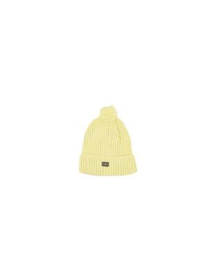 Cappello in maglia con pon pon da donna Basic