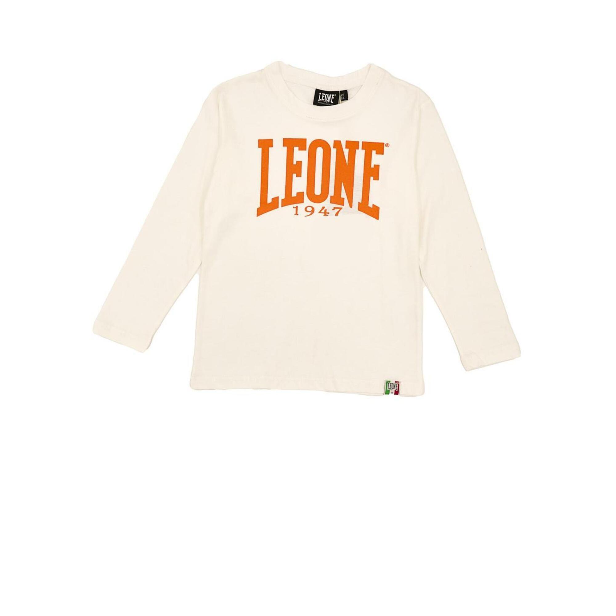 Dziecięcy t-shirt basic Leone z długim rękawem