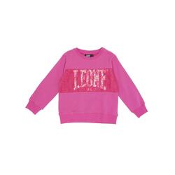 Sweatcol rond pour fille Leone Pink Girl