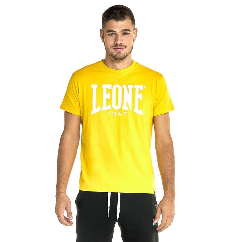 T-shirt met korte mouwen heren Leone Basic