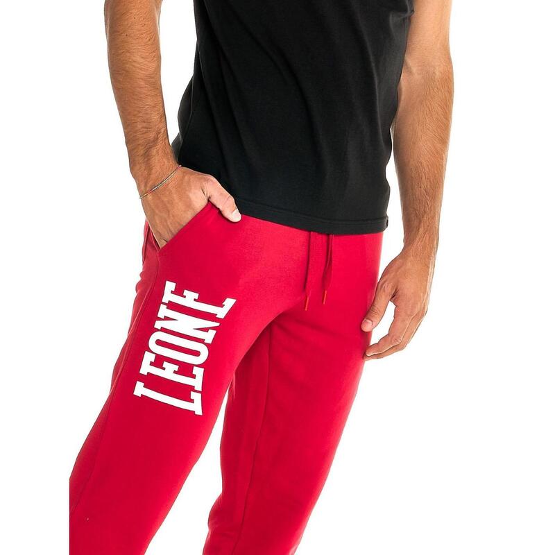 Pantalon de survêtement homme avec grand logo Leone Basic