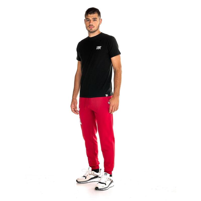 Pantalon de survêtement homme avec grand logo Leone Basic