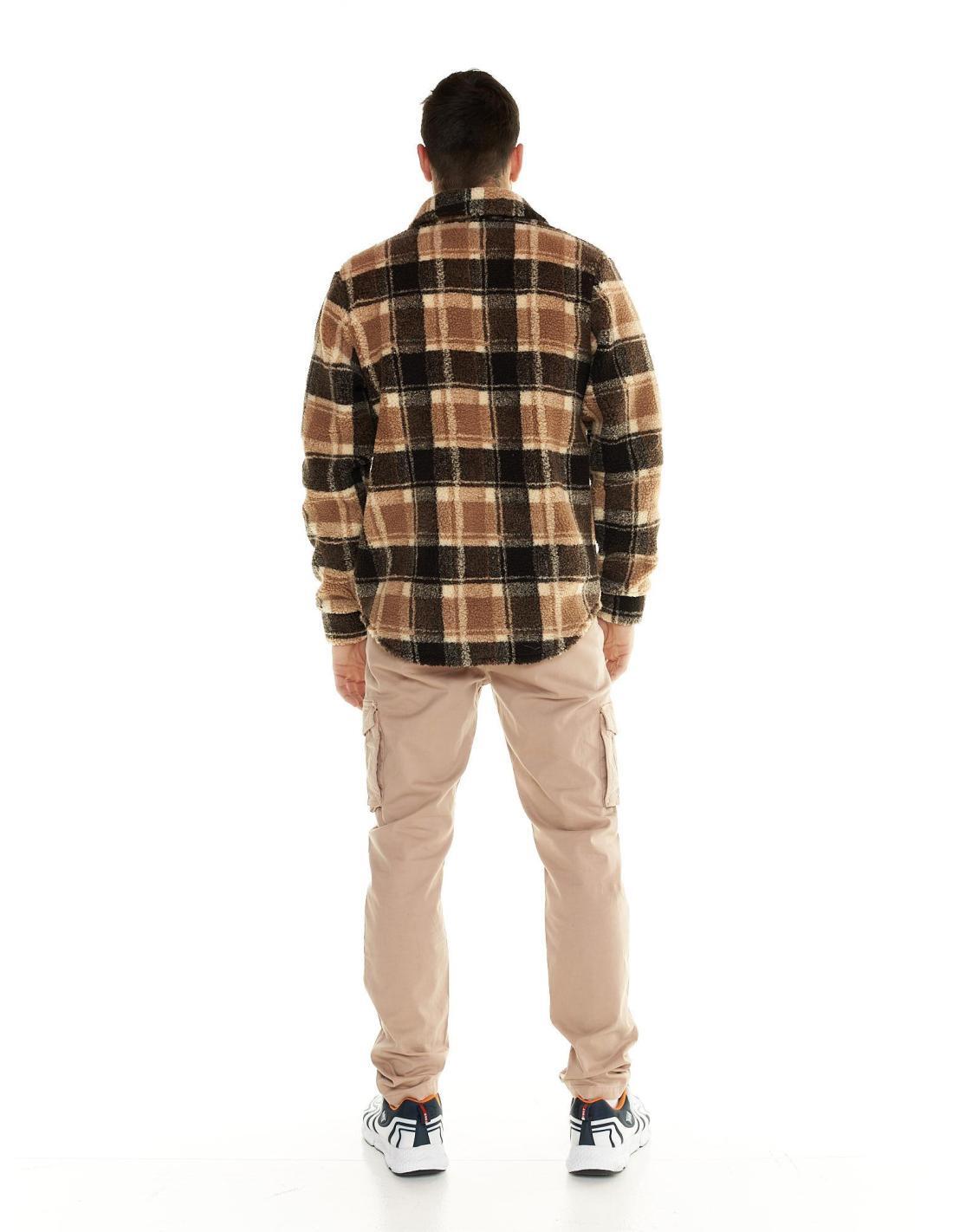 Chaqueta sherpa de hombre Leone con botones Shades 4/6