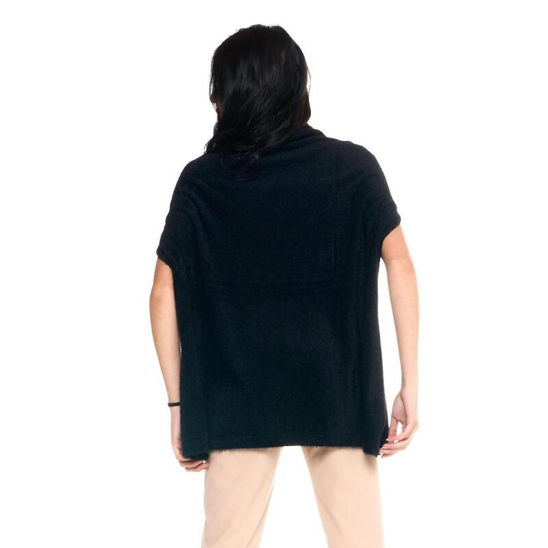 Suéter feminino sem mangas Leone Lazer