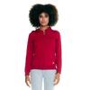 Sweatshirt met ritssluiting en capuchon voor dames Leone Basic